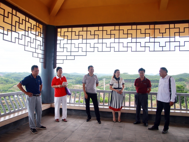 邕寧區(qū)科協(xié)代表到公司基地指導(dǎo)考察